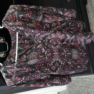 Maurices Floral Blouse